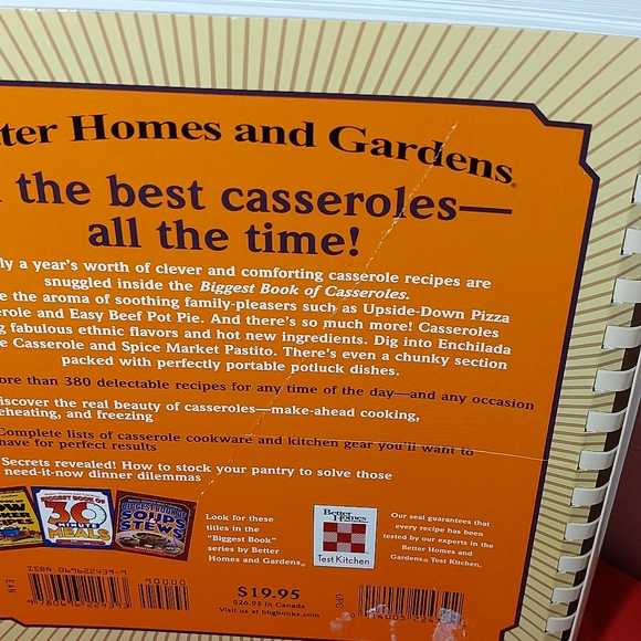Better Homes and Gardens Biggest Book of Casseroles - Picture 10 of 10